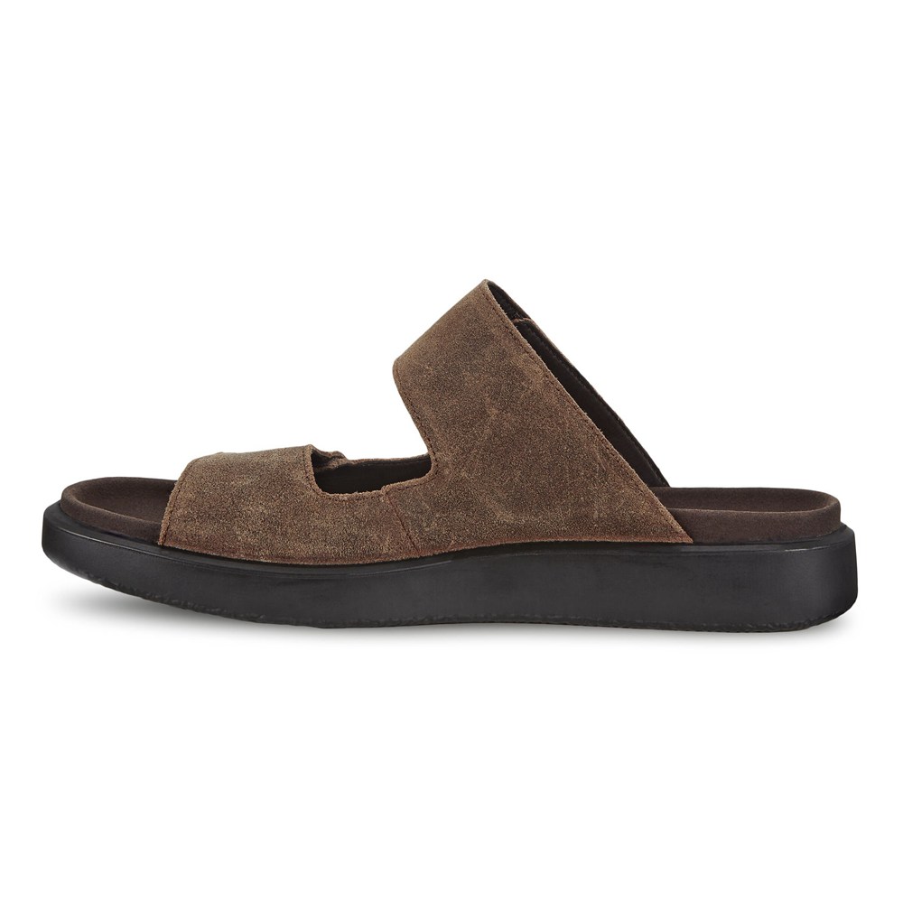 Sandalias Hombre - ECCO Flowt - Marrom - YTI314076